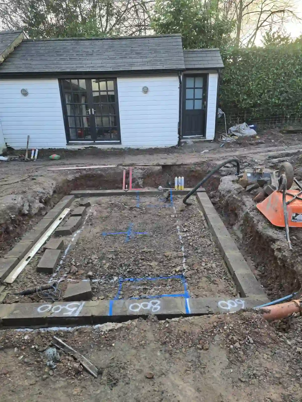 House extension project